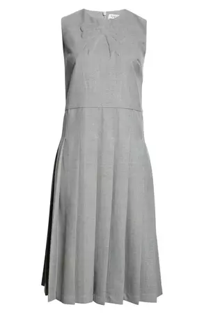 Ashley Williams School 3D Bow Sleeveless Wool Dress | Nordstrom