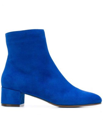 Zip ankle boots