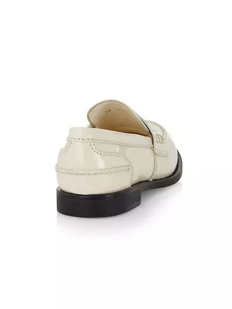 Shop Miu Miu 20MM Patent Leather Loafers | Saks Fifth Avenue