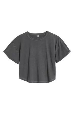 BP. Washed Short Sleeve Crop T-Shirt | Nordstrom