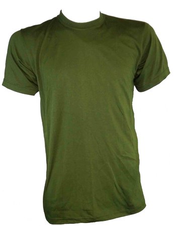 MILITARY STYLE T-SHIRT O/D ROUND NECK | Military Surplus | Global Army Surplus