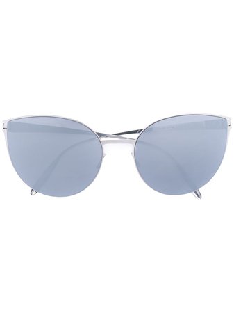 Mykita Beverley Flash sunglasses BEVERLYF10SILVER metallic | Farfetch