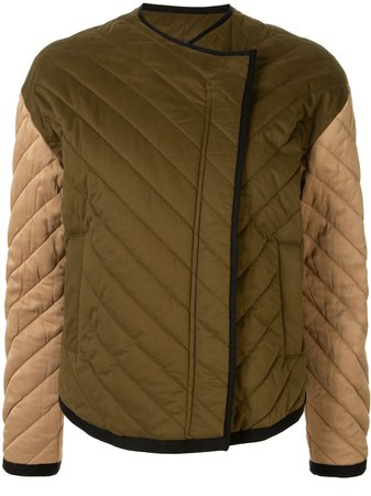 Frame Two-Tone Quilted Jacket Ss20 | Farfetch.com