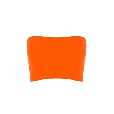 orange tube top