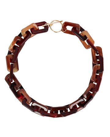 Maison Irem Morus Resin Chain Toggle Necklace | INTERMIX®
