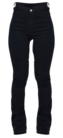 flare straight jeans