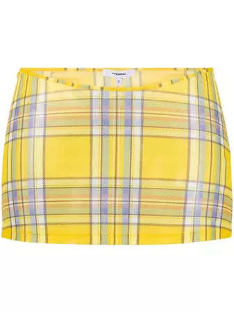 Miaou Plaid check-pattern Skirt - Farfetch