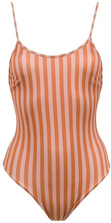 Haight striped Alcinha swimsuit