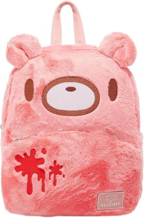 Gloomy Bear Plush Backpack [PINK] - Gloomy Bear Official