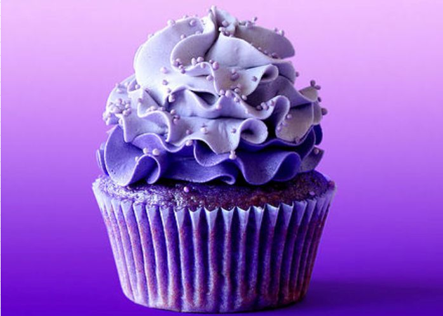 Purple Cupcake Png Rain Cupcakes - Madhurbatter