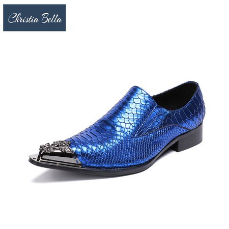 blue scale dragon shoes
