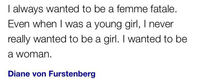 Diane Von Furstenberg Quote