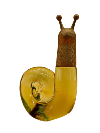 vintage Avon snail perfume bottle
