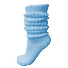 blue slouch socks - Google Search