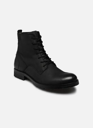 Jack & Jones JFWORCA LEATHER ANTHRACITE (grey) - Ankle boots chez Sarenza (568588)