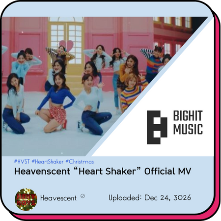 Heavenscent Heart Shaker MV Thumbnail