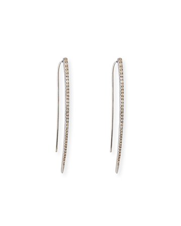 Sheryl Lowe Pave Diamond Spike Earrings | Neiman Marcus