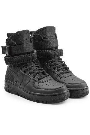 SF Air Force 1 High Top Sneakers with Leather Gr. US 6