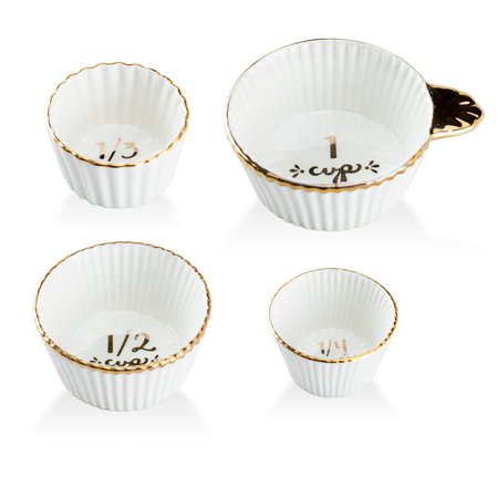 Coastline Imports Grace's Tea Ware 4-Piece Measuring Cup Set & Reviews | Wayfair