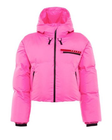 PRADA | linea rossa bonded puffer jacket, £1,980