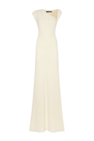 Katerina Asymmetric Maxi Dress By Ralph Lauren | Moda Operandi