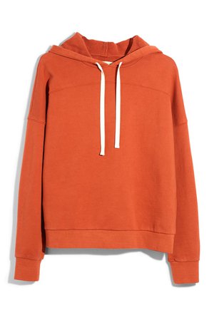 Madewell Recycled Cotton Seamed Hoodie | Nordstrom