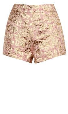 pink gold shorts