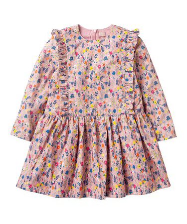 Room Seven Pink Geometric-Skirt Dessa Dress - Toddler | zulily