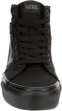 Amazon.com | Vans Unisex Filmore High Top Platform Lace-up Sneaker - Black Women 7 Men 5.5 | Shoes
