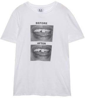 Printed Cotton-jersey T-shirt