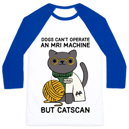 Catscan Baseball tee