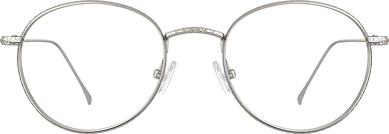 Silver Round Glasses #3214611