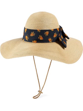 Gucci fruit ribbon sun hat