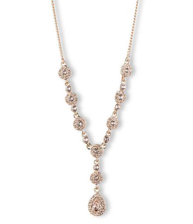 Givenchy Rose Gold Y-Necklace | Dillards
