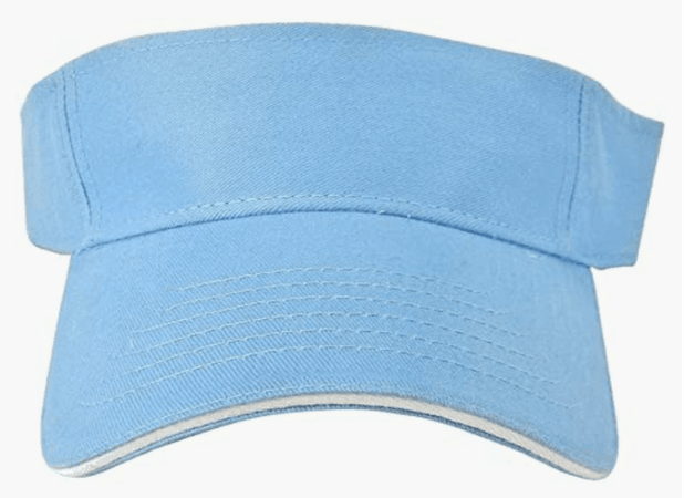 blue visor