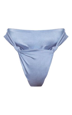 Olive Knotted Bikini Bottom | Swimwear | PrettyLittleThing