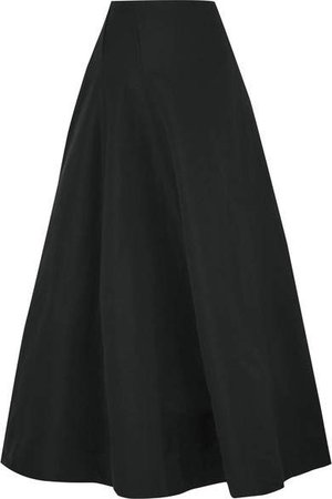 BITE Studios - Organic Linen And Cotton-blend Maxi Skirt - Black