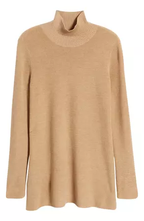 Eileen Fisher Side Slit Merino Wool Tunic Sweater | Nordstrom