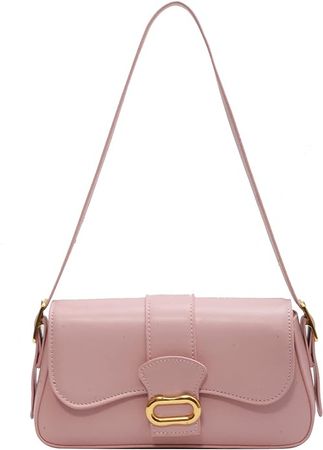 ONE2MAY Shoulder Bag Classic Clutch Purse Soft PU Leather Handbag for Women Trendy Purses Shoulder Purse Designer Bags (Black): Handbags: Amazon.com