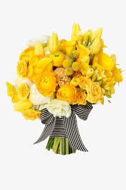 wedding flowers png bouquet yellow - Google Search