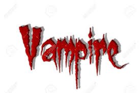 vampire lettering - Google Search