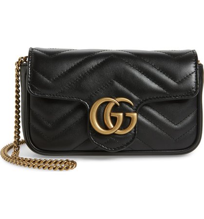 Gucci Supermini GG Marmont 2.0 Matelassé Leather Shoulder Bag | Nordstrom