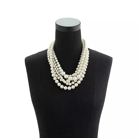 Pearl twisted hammock necklace - Women's Jewelry | J.Crew