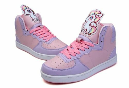 Little Twin Stars Inspired Shoes Kawaii Pastel Cartoon Angel Round Flat Sneakers | eBay