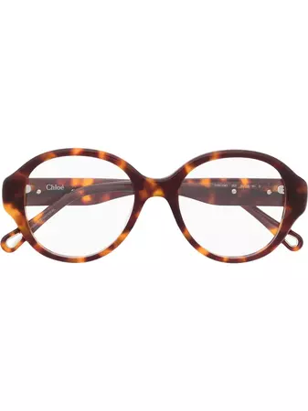 Chloé Eyewear round-frame Optical Glasses - Farfetch