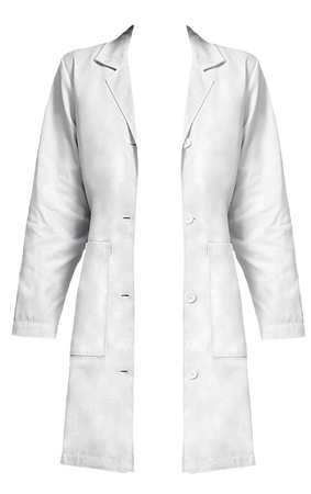 medical doctor lab coat png