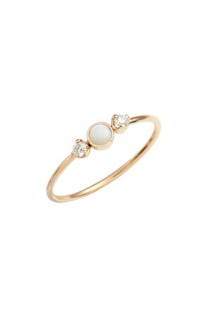 Zoë Chicco Diamond & Opal Cluster Ring (Nordstrom Exclusive) | Nordstrom