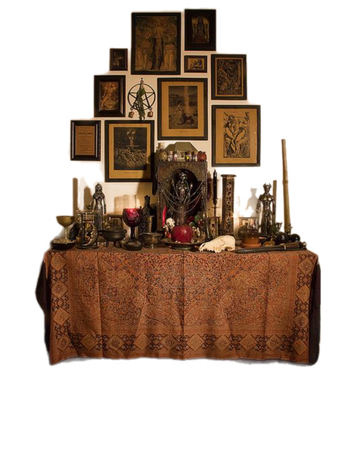 witchcraft tools witchery altar