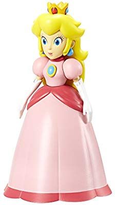 Nintendo Princess Figure with Crown (Peach): Amazon.co.uk: Toys & Games