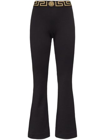 Versace logo-waist track trousers £240 - Buy Online - Mobile Friendly, Fast Delivery
